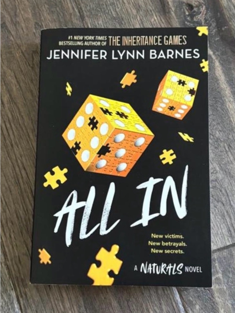 The Naturals: All In by Jennifer Lynn Barnes